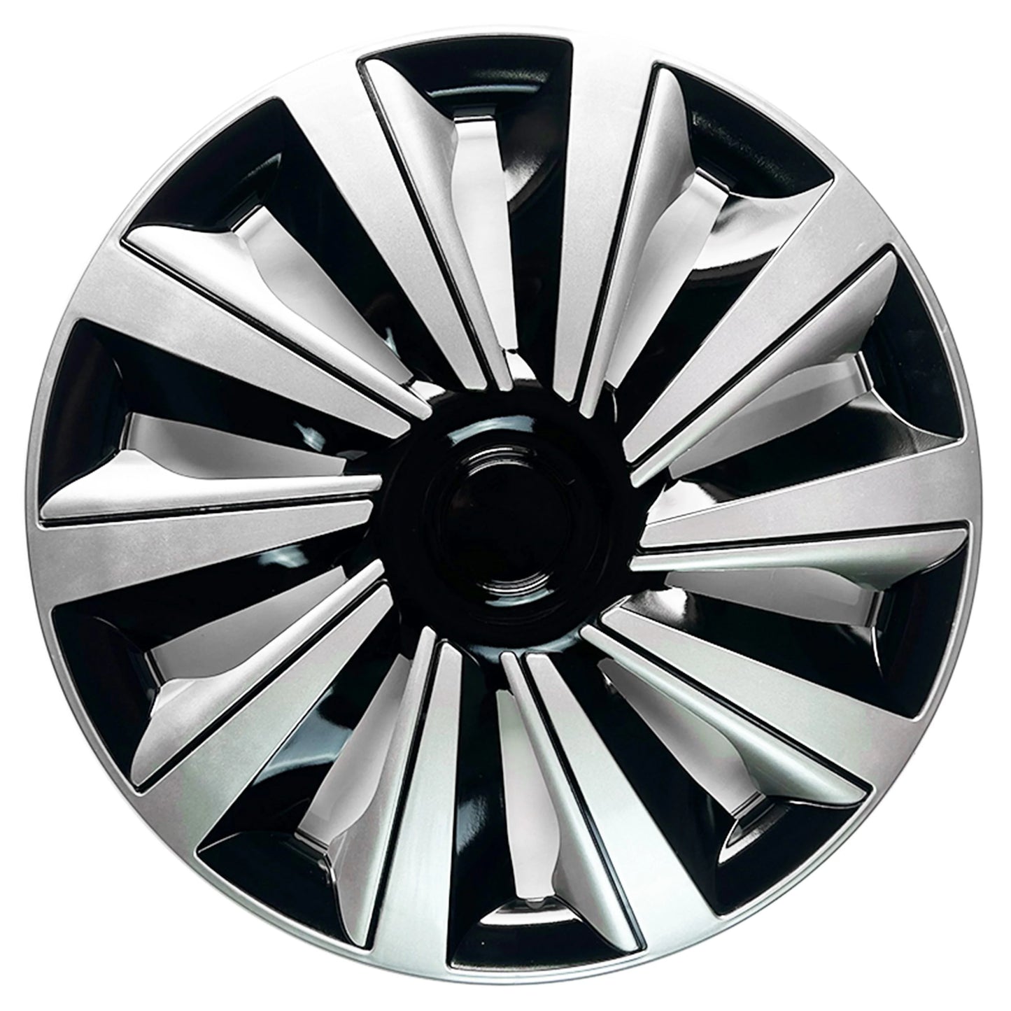 4pcs Hubcaps suitable for cars with 14-inch iron wheels, made of PP plastic can be used to decorate the appearance of car wheels