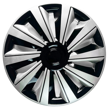 4pcs Hubcaps suitable for cars with 14-inch iron wheels, made of PP plastic can be used to decorate the appearance of car wheels