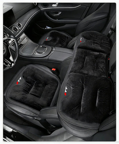 Car Seat CushionFor Audi TT Warm Flannel Thick Plush Universal Rear Seat Backrest Protector Cover