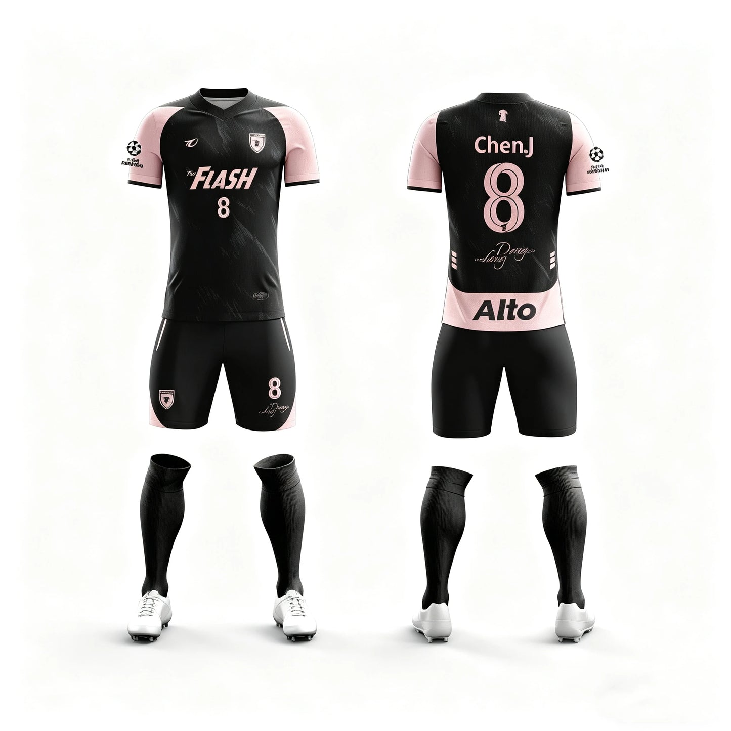 Custom Sublimation Printing Football Jersey Polyester Soccer Uniform Club Team Football Uniform Breathable Soccer Jersey For Men