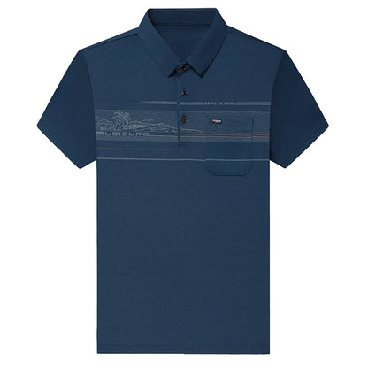 Top Grade Business Designer Summer Polo Shirt Men New Regular Stretch Brand Short Sleeve Casual Luxury Fashions Men Clothes