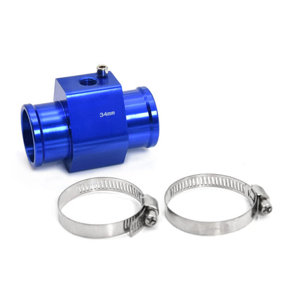 12V 24V Digital Water Temperature Gauge + Volt Water Temperature Sensor Head Plug Joint Pipe Sensor Radiator Hose Adapter 1/8NPT