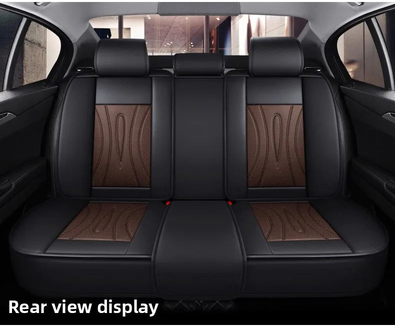 Universal One-piece Seat and Split Seat Car Seat Full Cover Breathable Leather SUV Car Seats Cushion Full Cover Protection