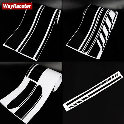 Edition 1 Stripe Sticker Door Side Hood Bonnet Roof Tail Vinyl Decal For Mercedes Benz W205 C63 AMG C Class C205 Coupe A205 S205