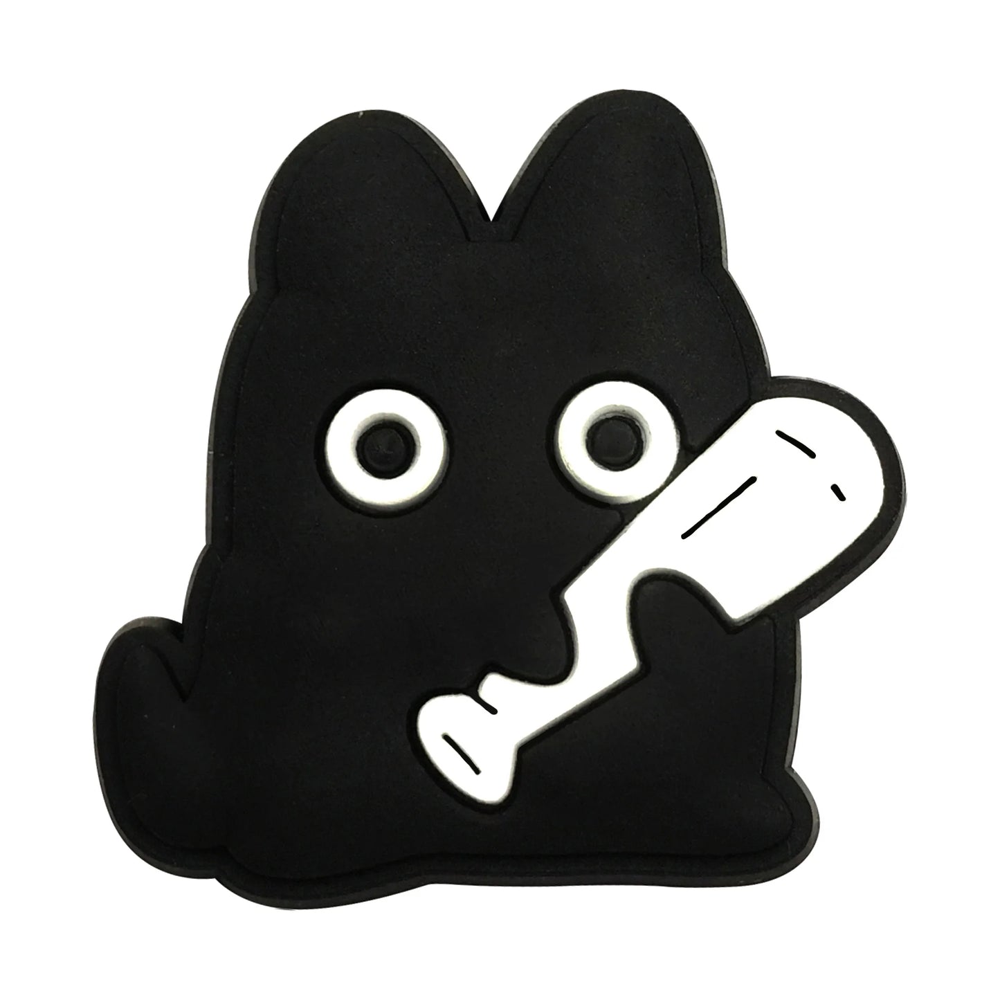 New 1-13pcs Cute Animal Black Cat PVC Garden Shoe Charms Sandal Buckle Boys Girls Cartoon Hole Slipper Accessories DIY Backpack