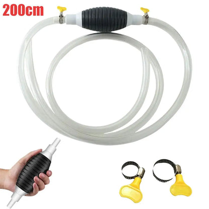 Hand Fuel Pump Car Fuel Tank Sucker Oil Transfer Fuel Pump Petrol Diesel Liquid Manual Pump Syphon Fuel Saver For Gas Gasoline