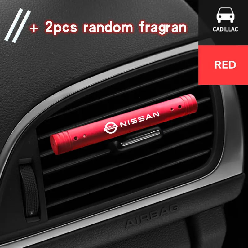 Car Air Freshener Auto Accessories Perfume Diffuser For Nissan sentra Serena maxima Versa Juke Micra rogue tiida x-trail nismo
