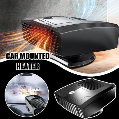 800W Car Electric Heater for Makita Winter Defroster & Heating Fan with 2 USB Ports Fast Heating Defogger for Mobile Charging