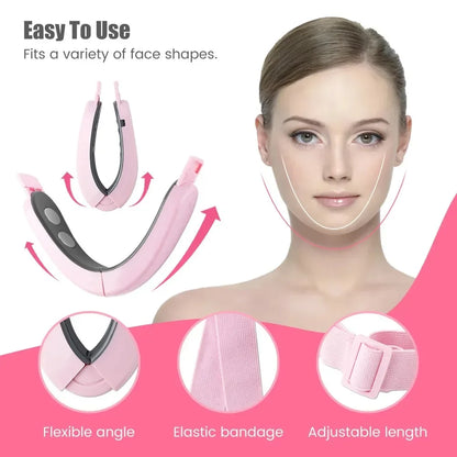 Electric V-face Device Micro-current Face Shaping Machine Face Lifting and Firming Slimming Artifact Intelligent Facial Massager