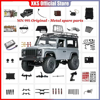 MN D99s D90 RC Car Spare Parts Tire Motor Shock Remote Controller Receiving Board Sticker Light Line Transmission Shaft Shell