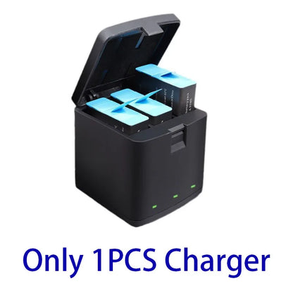 2000mAh Battery For GoPro Hero 11 10 9 Li-ion Battery Pack Motion Camera Battery Storage for GoPro Hero9 Rechargeable Batteries