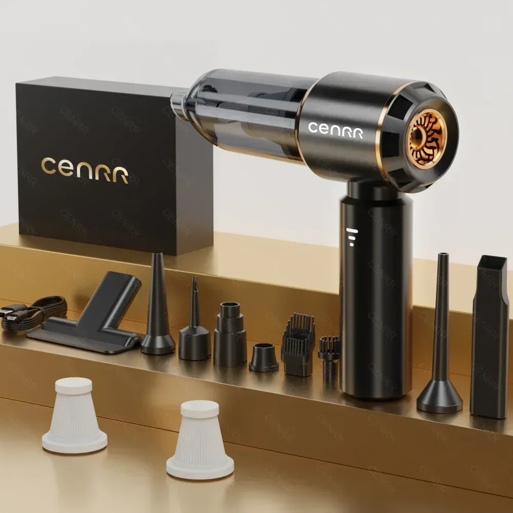 CENRR 998000PA Car Mini Vacuum Cleaner Cordless Powerful Portable Car Vacuum Cleaner for Home Handheld Blower Car Cleaner