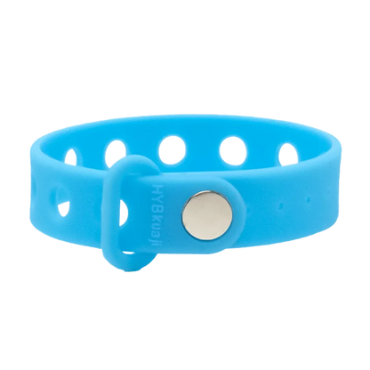 1-24pcs 21.5cm Silicone Bracelets with Holes Soft Wristbands Fit Shoe charms Shoe Accessories Pins Adjustable Size Kids Ornament