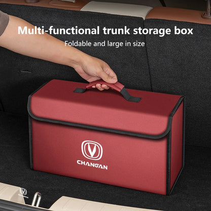 Car Trunk Storage Box Organizer Stowing Tidying Container Bag For CHANGAN UNI-T UNI-K UNI-V CS75PLUS CS55 EADO PLUS CS35 CS55