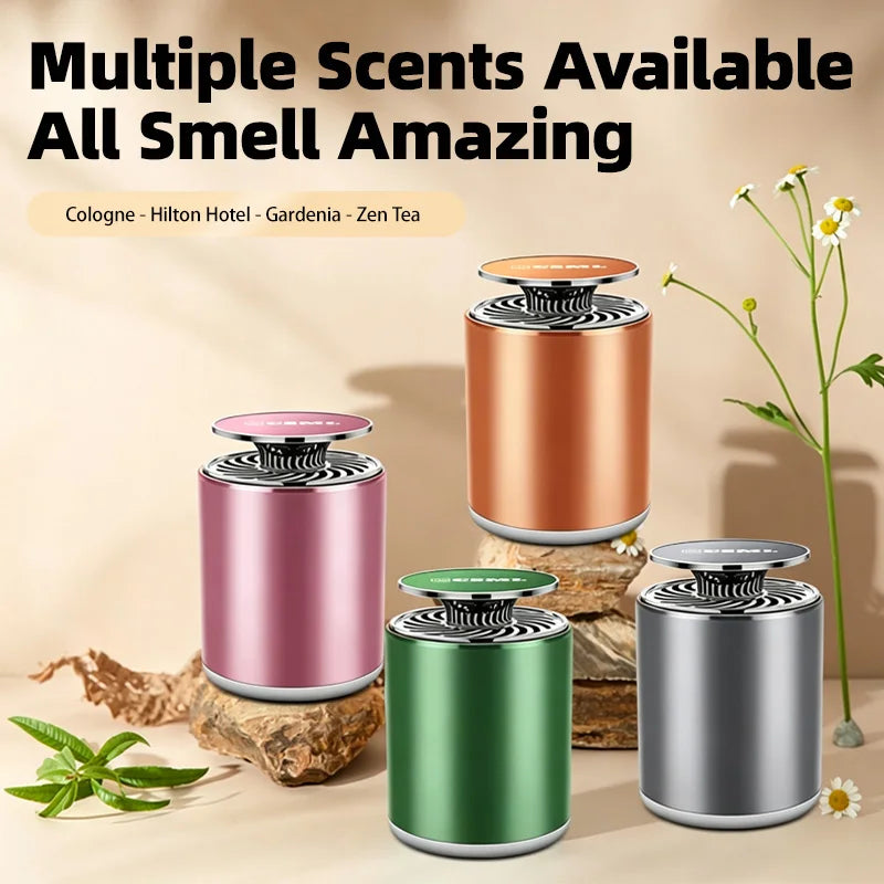 Car Fragrance New Model for Cars, Long-Lasting Light Fragrance Balm, Solid Scent for New Cars, Deodorizing Fragrance Paste, Cologne Gardenia Scent