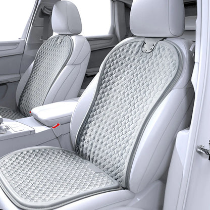 Car Gel Seat Cushion Silicone Mat Cool Gel Cooling Pad Universal Four Season Breathable Ventilate Vehicle Protector Mat Pad