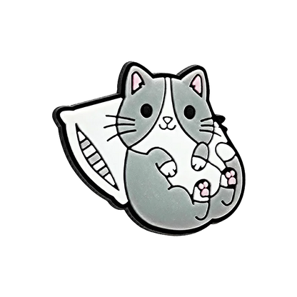 1/100pcs Cat Pin for Shoe Sphinx Orange Cat Black Cat Cute Shoe Charms for Women Girl Kids Sandal Accessories Buckle Decorations