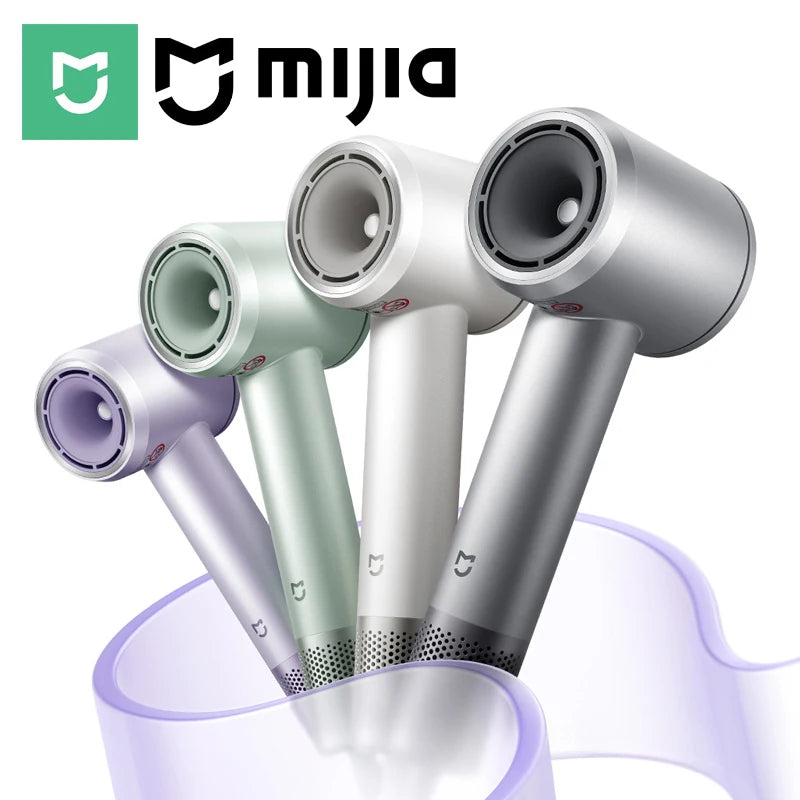 MIJIA High‑Speed Hair Dryer Pro,110k RPM,70 m/s Air,8 Airflow Modes,50 °C Constant Temp,200M Ions,CN Version With Ada