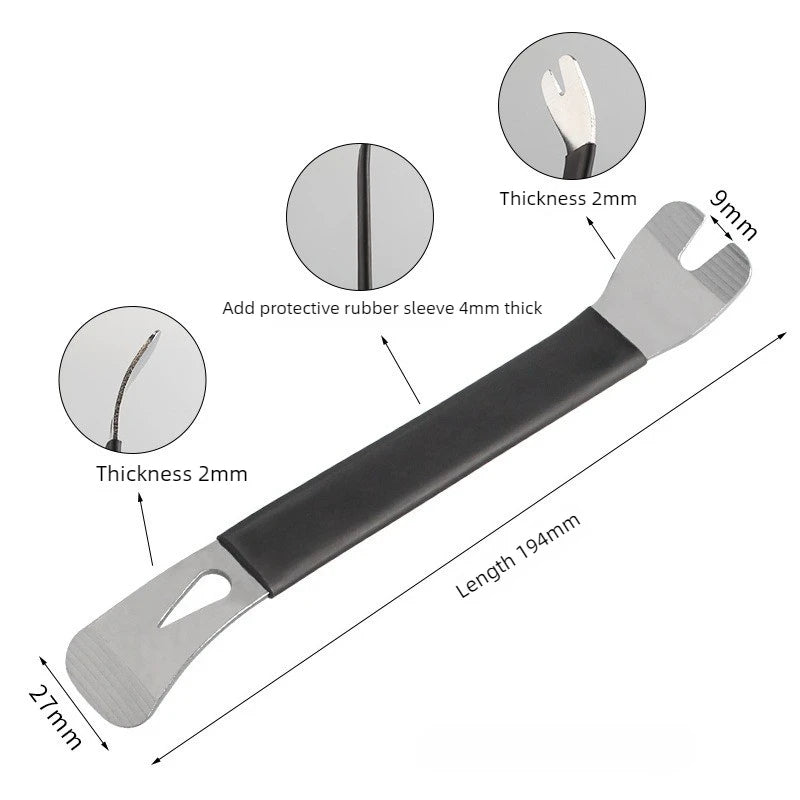 Special Stainless Steel Pry Bar For Auto Repair, Rust-Resistant, For Car Door And Dashboard Disassembly Tools