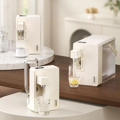 LOTOR  220V Portable Instant Hot Water Dispenser Foldable Desktop Tea Water Machine