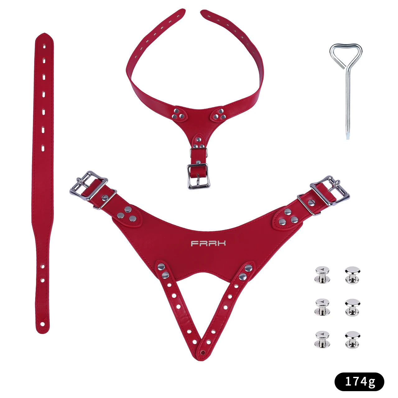 FRKO PU Leather Chastity Belt For Metal Penis Lock Cage Auxiliary Harness Belt Underwear Chastity Accessories BDSM Men Sex Toys