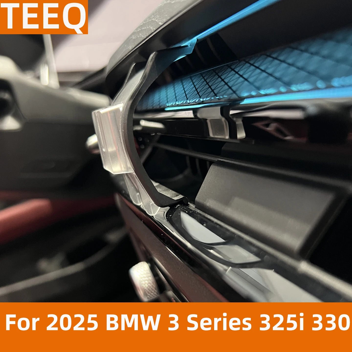 Car Phone Holder For 2025 2026 BMW 3 4 Series 330i 320 Exclusive Base GPS Stand Magnetic Chargre Interior Accessories