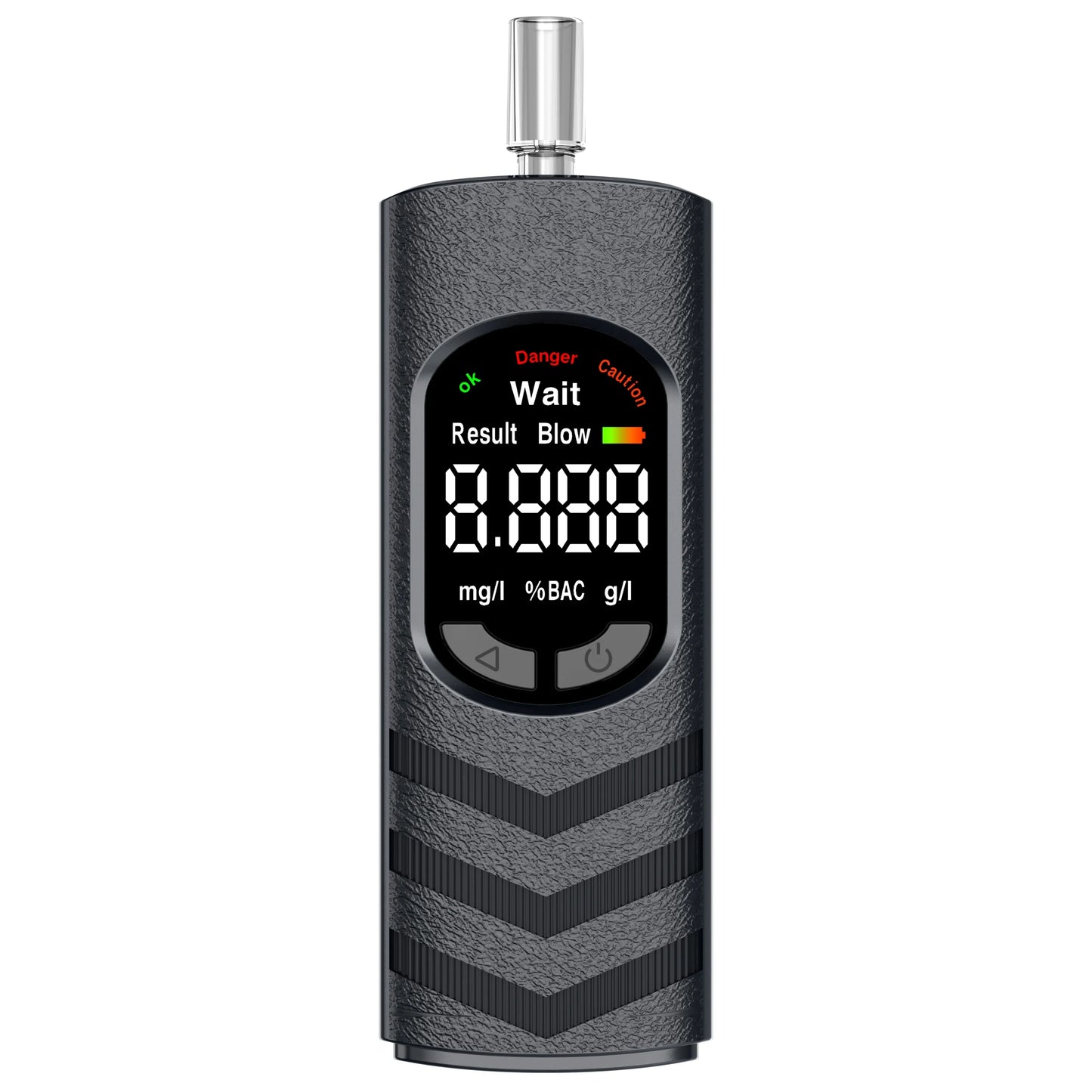 Digital Alcohol Tester Professional Alcohol Detector Breathalyzer Police Alcotester LCD Display Drunk Driving Test for Home