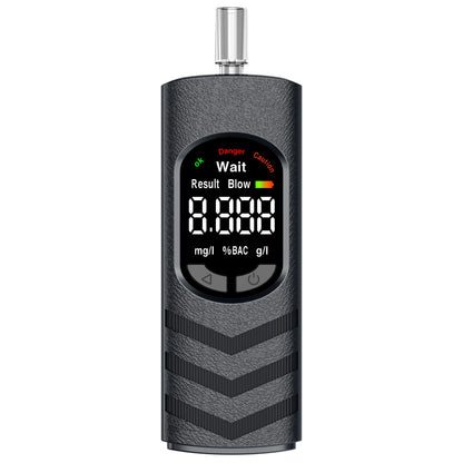 Digital Alcohol Tester Professional Alcohol Detector Breathalyzer Police Alcotester LCD Display Drunk Driving Test for Home
