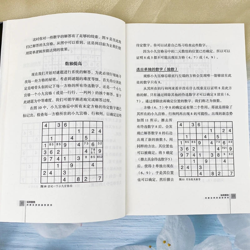 Mastering Sudoku, Puzzle Game Nine Grid Typing Game Book, Logical Thinking Training