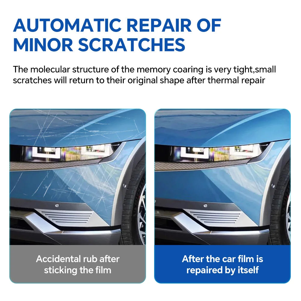 For Hyundai lONlQ 5 2022 2023 PPF Car Film 9Mil Pre-Cut Paint Protection Film TPU Invisible Anti-scratch Resistant Vinyl Wrap