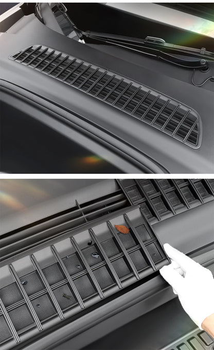 YZ Air Inlet Protective Cover For Tesla Model Y/YL 2026 Juniper Anti-insect Anti-fouling Front Air-Conditioning Insect-proof Net