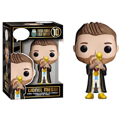 2026 new POP characters Messi, Cristiano Ronaldo, Mbappe, Messi World Cup trophy jersey collection character models