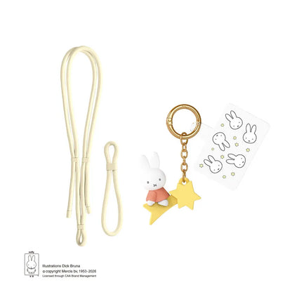 Miffy Phone Lanyard Mascot Charm Cute Rabbit Keychain Bag Accessory Gifts Toy Model Anime Figures Collect Ornaments