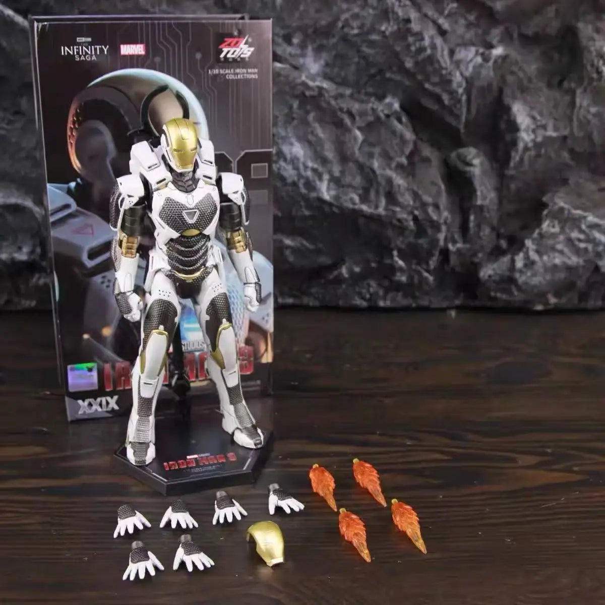 ZD Toys Iron Man Action Figures (Models: MK1-MK10,MK9, MK12, MK14, MK15, MK18, MK28, MK38, MK40, MK42, MK43,MK46 7-Inch, etc