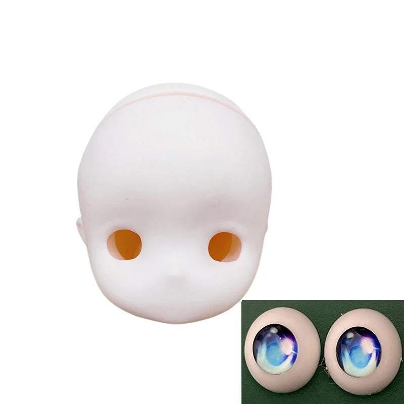 Anime Face Doll Head DIY 30cm Doll Makeup Doll Head or Whole Doll Makeup 1/6 Bjd Doll Girl Doll Toy Gift