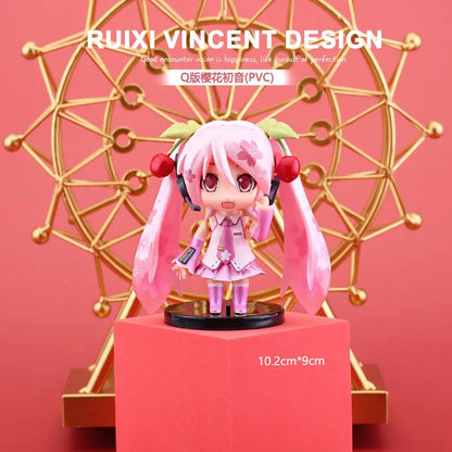 Anime Figure Hatsune Miku Model Statue Doll Beautiful Girl Sailor Moon Rem Asuna Cosplay Merchandise Collectible Gift For Fans