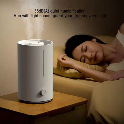 Original Mijia Humidifier 2 300mL/h Humidification 4L Large Capacity Mist Maker Add Water Home Humidity Control Low Sound Home