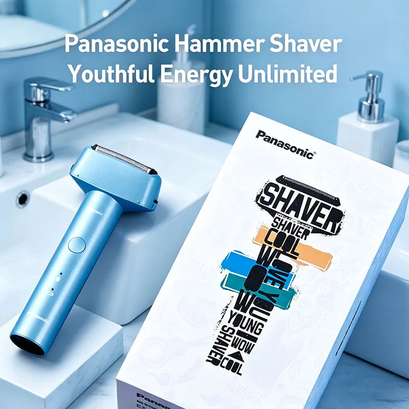 Panasonic ES-RM31 Electric Shaver Reciprocating Three Blade Full Body Waterproof Shaver Rechargeable Wet Dry Dual-Use Shaver