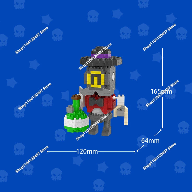 Wilderness Game Brawl Stars Kaze Kenjii Toy Figures Children's Toys Kwazii Peso Penguin Anime Action Figure Children's Toy