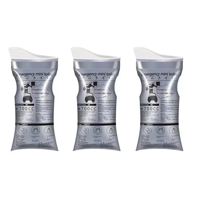 Disposable Urine & Vomit Bags, 700ML Portable Urinal for Women/Men, Emergency Travel, Camping, Traffic Jam, Pregnant, Patient