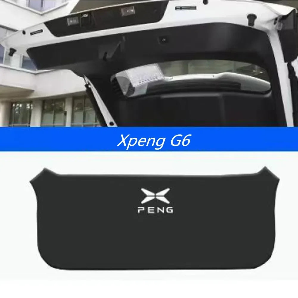 For Xpeng G6 Trunk Protection Pad Interior Modification Tailgate Door Panel Anti Kick Tailbox Collision Pad Accessories