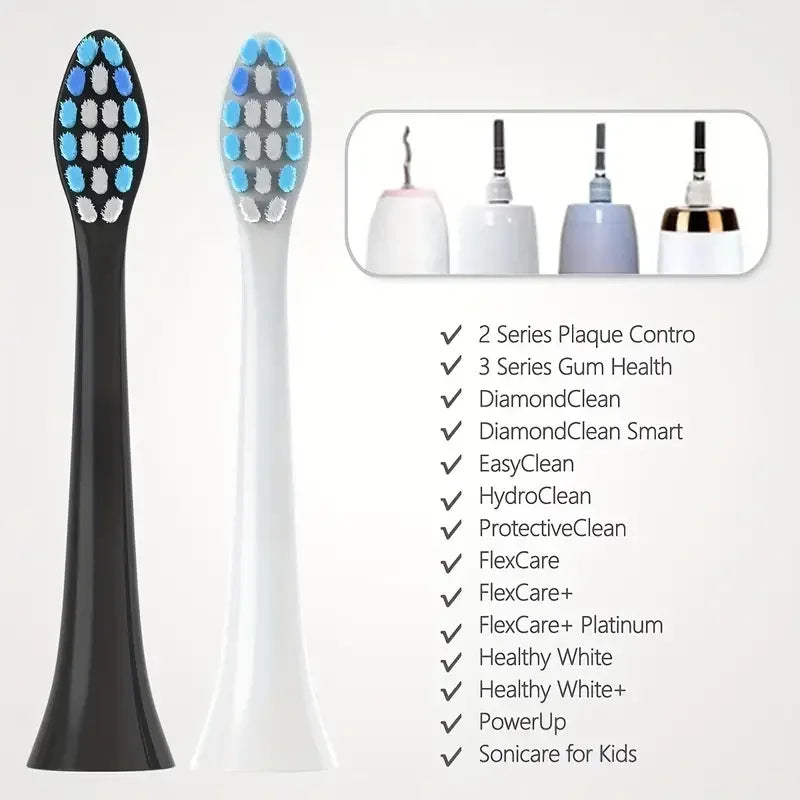 4/8pcs Replacement Toothbrush Heads for Philip Sonicare Electric Toothbrush Brush Head 1100 2100 4100 5100 5300 6100 7500