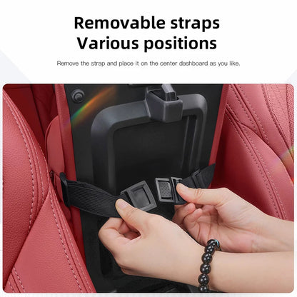 High-capacity Car Interior Tissue Box Kleenex Storage Bag Accessories For Subaru STI Forester Impreza Legacy Outback XV BRZ WRX
