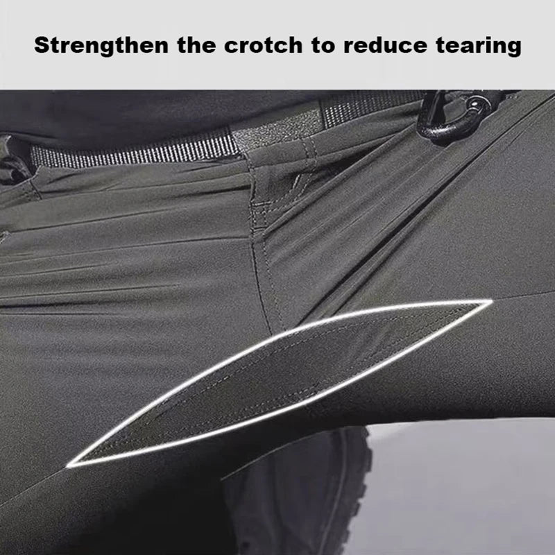 Men Winter  Waterproof And Warm Pants, Rock Climbing, Cycling, Sports, Camping, Hiking, Fishing, Combat, Casual Pants