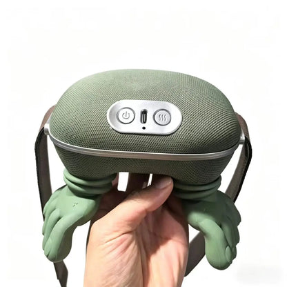 Electric Shiatsu Massager, 8 Deep Tissue Massage Nodes, 3 Modes Combo, Relieve Muscle Fatigue in Neck Shoulder Back