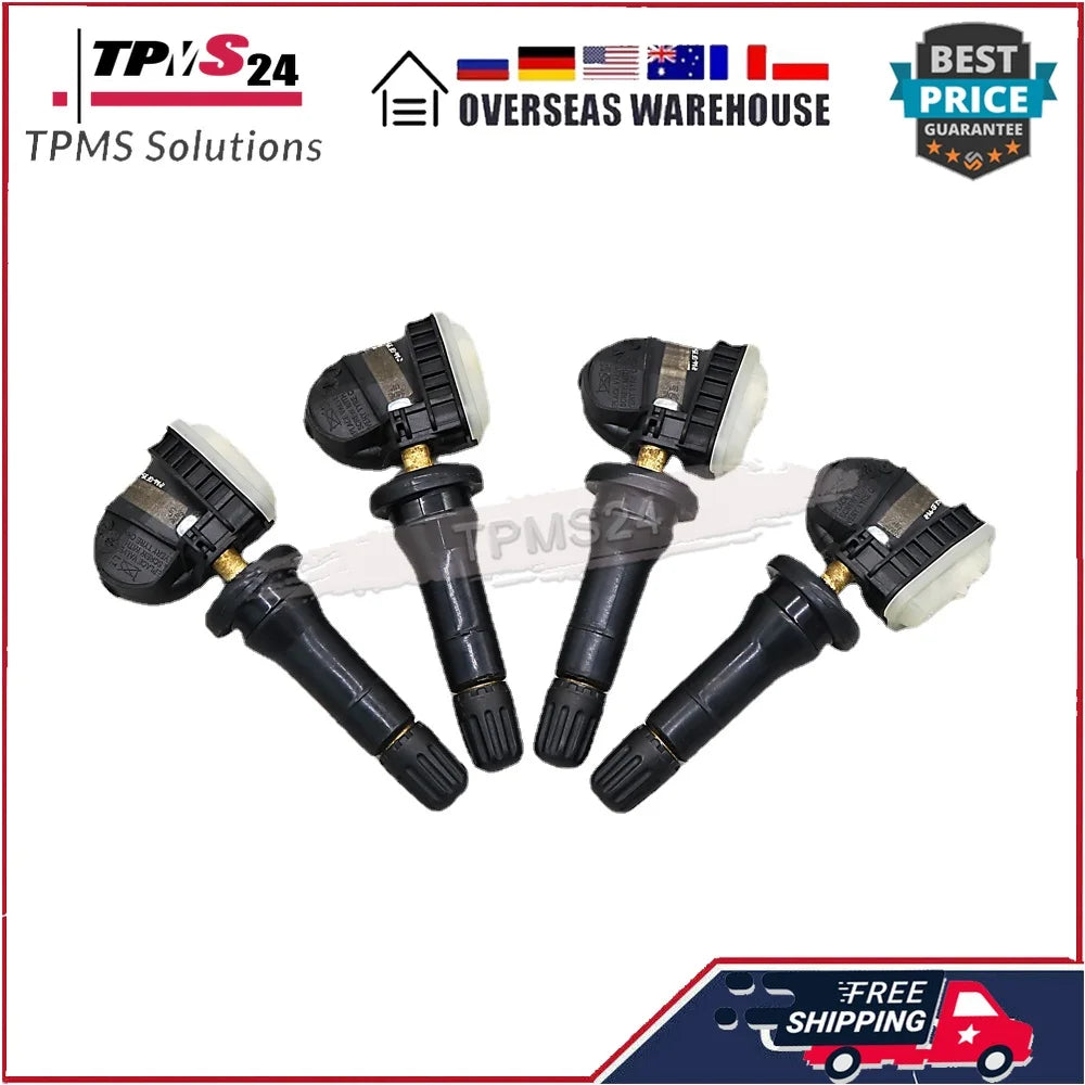 4PCS Tyre Sensor Pressure 433MHz For Ford Focus Kuga Ford Mondeo Mk5 Ecosport 433MHz TIRE PRESSURE MONITOR SENSOR EV6T-1A180-CB