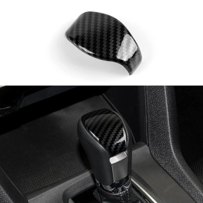 For Honda Civic 10th Gen (2016 -2021) Interior Accessories, Car Center Console Gear Shift Panel , Carbon Fiber ABS Trim Sticker