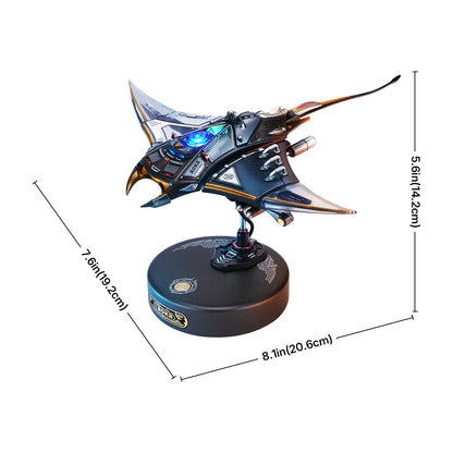 Robotime Manta Ray Mechanical Plastic Model Kits For Adults to Build 3D Puzzle Decoration Gift Idea For Toy Collectors Men