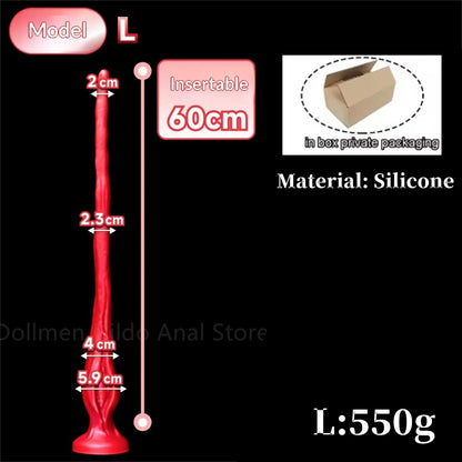 New Super Long Tentacle Anal Plug Silicone Anal whip Deep Stimulator Masturbator Anus Dildo Anal Dilator Ass ButtPlug Sex Toys18