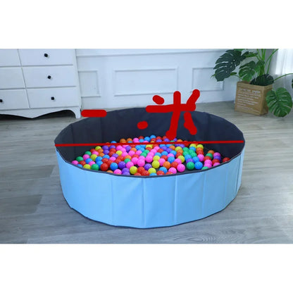 Foldable Kids Ball Pit Playpen Baby Safety Indoor Play Castle Parent-child Interactive Play Area Portable Storage for Toddlers